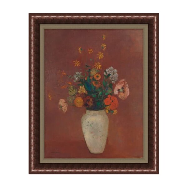 Bouquet in a Chinese Vase Odilon Redon
