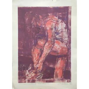 Economou Lefteris, Nude 1973, Limited edition print, 75 x 55 cm