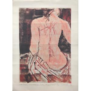 Economou Lefteris, Nude 1970, Limited edition print, 75 x 55 cm