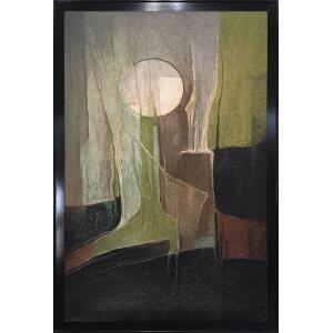 Danos, Astros, Mixed media on canvas, 179.5 x 114.8 cm