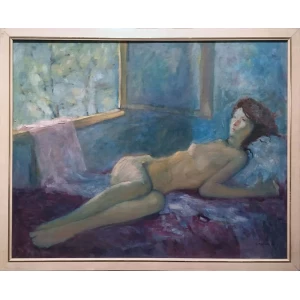Kotchev Giorgi, Nude, Oil on canvas, 92.5 x 73 cm