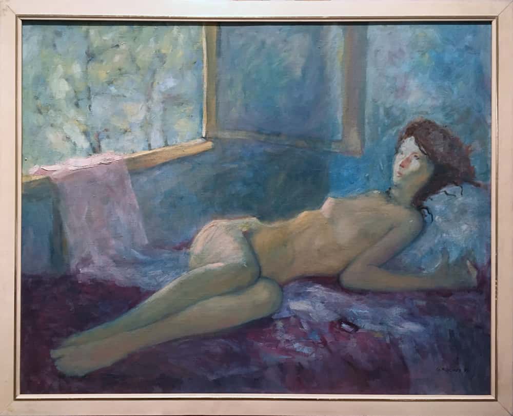 Kotchev Giorgi, Nude, Oil on canvas, 92.5 x 73 cm