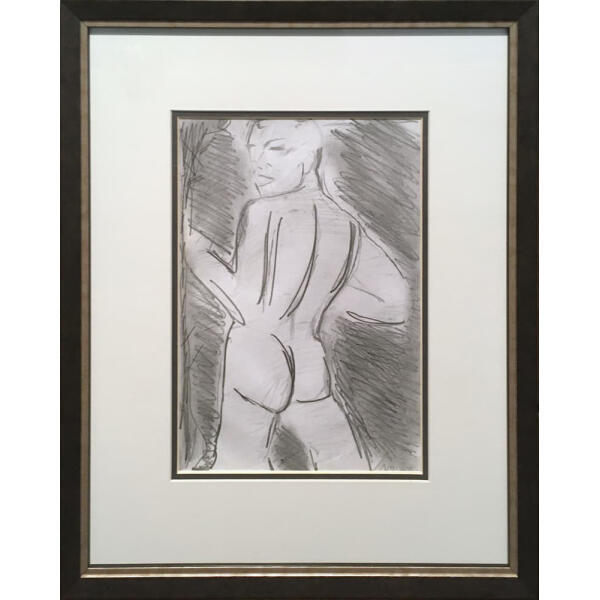 Mihlis Dimitris, Nude, Pencil on paper, 29.5 x 21 cm