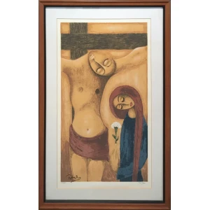 Hatzisotireiou Xanthos, Untitled, Silkscreen print, 70 x 44 cm