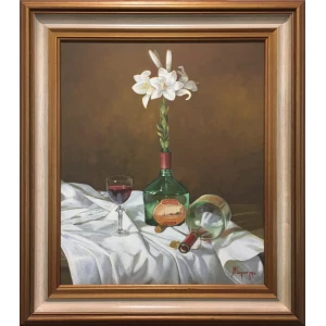 Kalatzis Nikos, Still life, Oil on canvas, 62.4 x 52 cm
