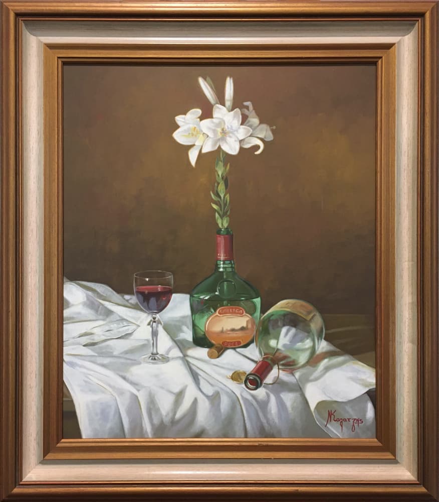 Kalatzis Nikos, Still life, Oil on canvas, 62.4 x 52 cm