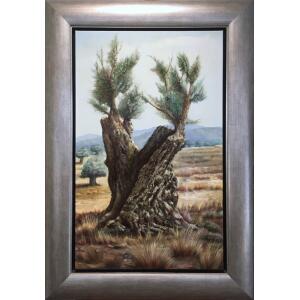 Michaelides Petros, Olive Tree, Oil on canvas, 106.3 x 66.3 cm