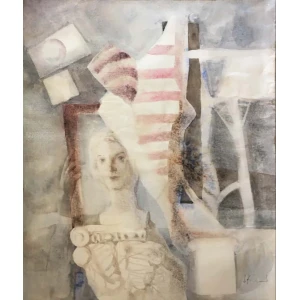 Kochev Giorgi, Untitled, Aquarelle on paper, 84 x 70.5 cm
