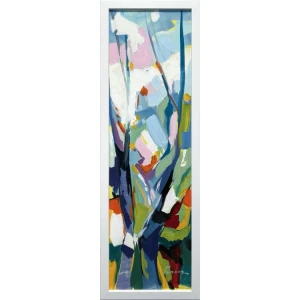 2593 Rentis Retzas, Abstract, Acrylic on canvas, 100 x 30 cm