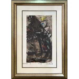 s137-bn Lechev Giorgi, Eternity III, Lithography, 70 x 42 cm