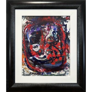 2170-au Stavrou Giorgos, Untitled, Acrylic on canvas, 51 x 41 cm