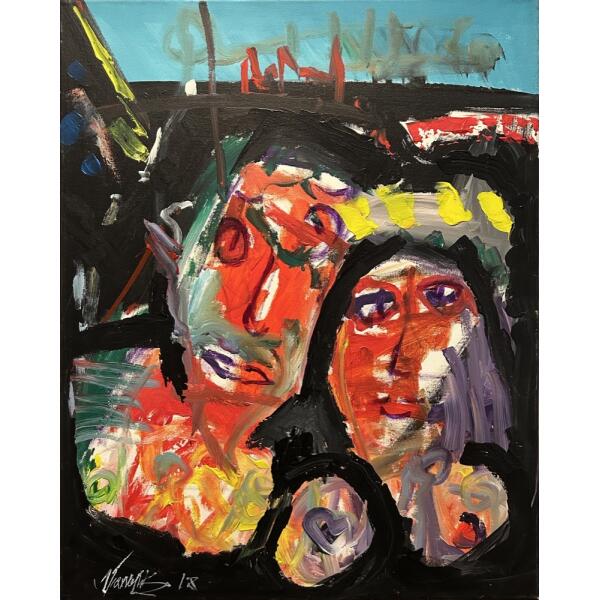 140526-ya-lo-1-au Yiannapis Louis, Untitled, Oil on canvas, 76 x 61 cm