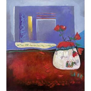 090726-pe-re-1-au Pericleous Renos, Untitled (Still life), Oil on canvas, 71 x 61 cm