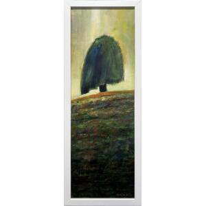 2513-au Michaelides Petros, Untitled, Acrylic on canvas, 90 x 30 cm