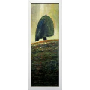 2513-au Michaelides Petros, Untitled, Acrylic on canvas, 90 x 30 cm